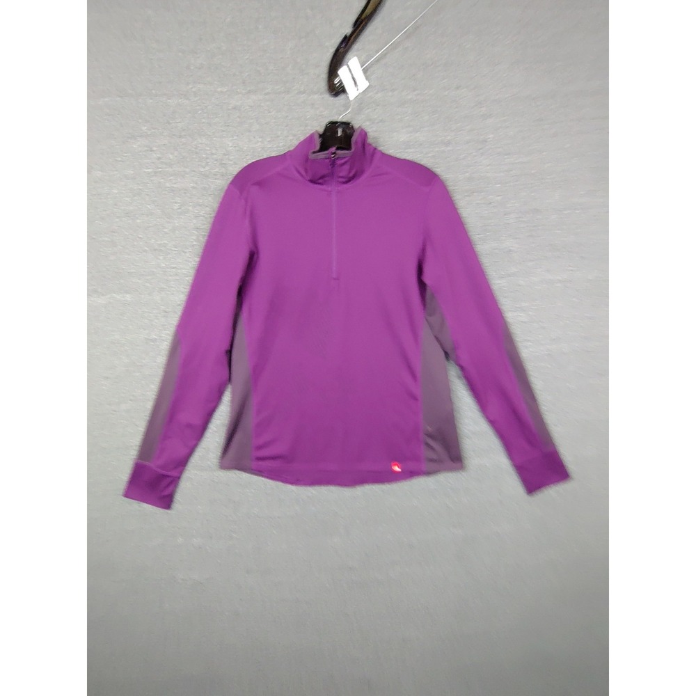 North Face Pullover Womens Medium Long Sleeve Half Zip Stretch Athletic Top